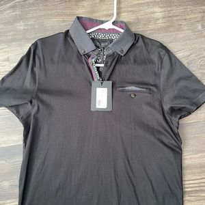 Ted Baker Men’s Medium Black Polo